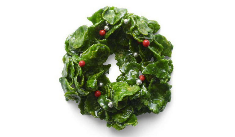 cornflake-wreath