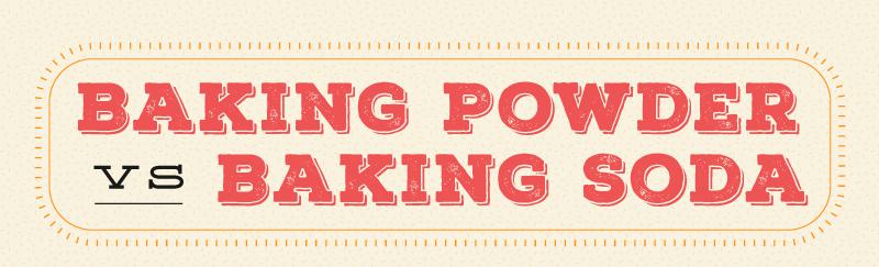 baking powder vs. baking soda