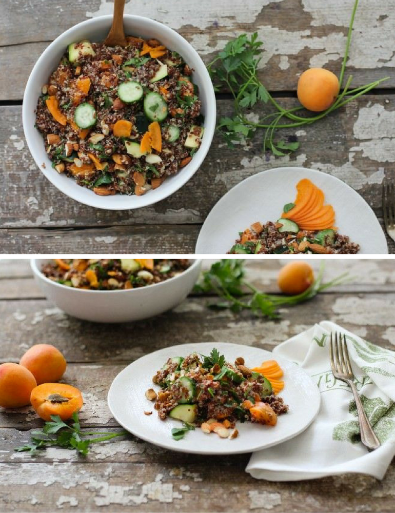 Apricot Quinoa Summer Salad