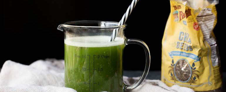 Cucumber Ginger Chia Fresca