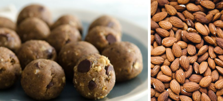 almondchaiproteinballs