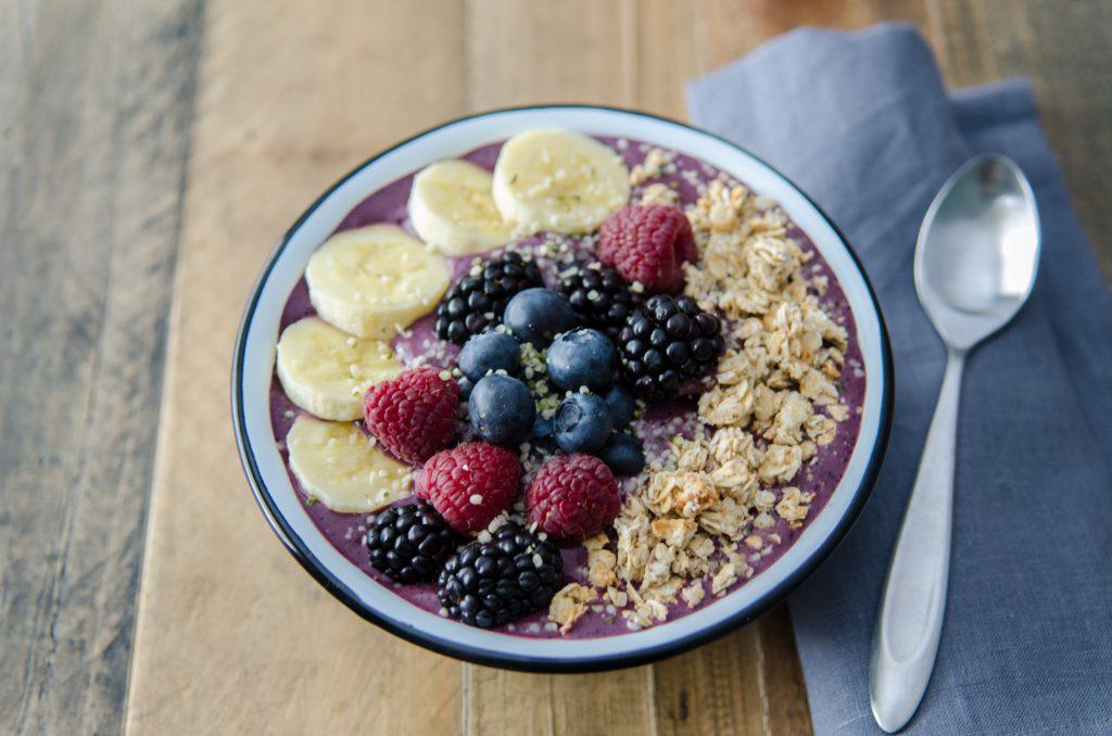 Chocolate Berry Breakfast Bowl