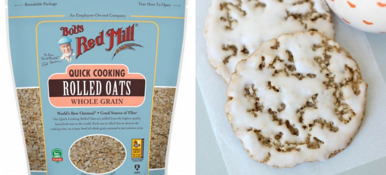 Old Fashioned Iced Oatmeal Cookie