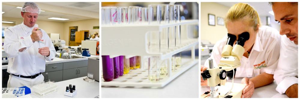 Testing in our QA Lab