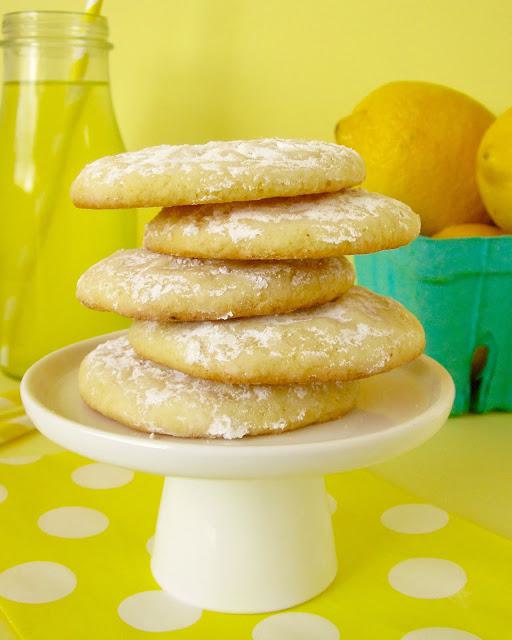 Chewy Lemon Sugar Cookies by Linsay Ann Bakes