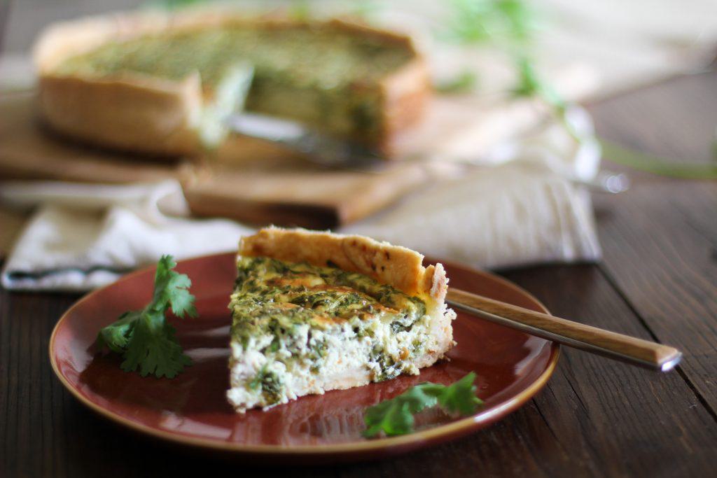Fines Herbs Quiche Freezer Cooking