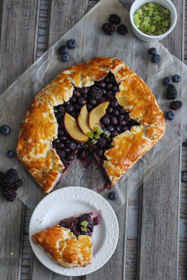 Seasonal Fruit Galette The Frosted Petticoat Potluck Recipes