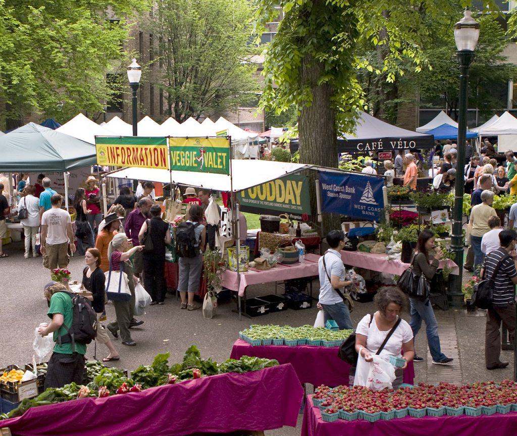Farmers Market Travel Portland