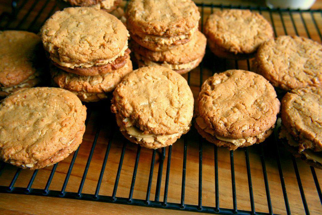 Gluten Free Peanut Butter Sandwich Cookies