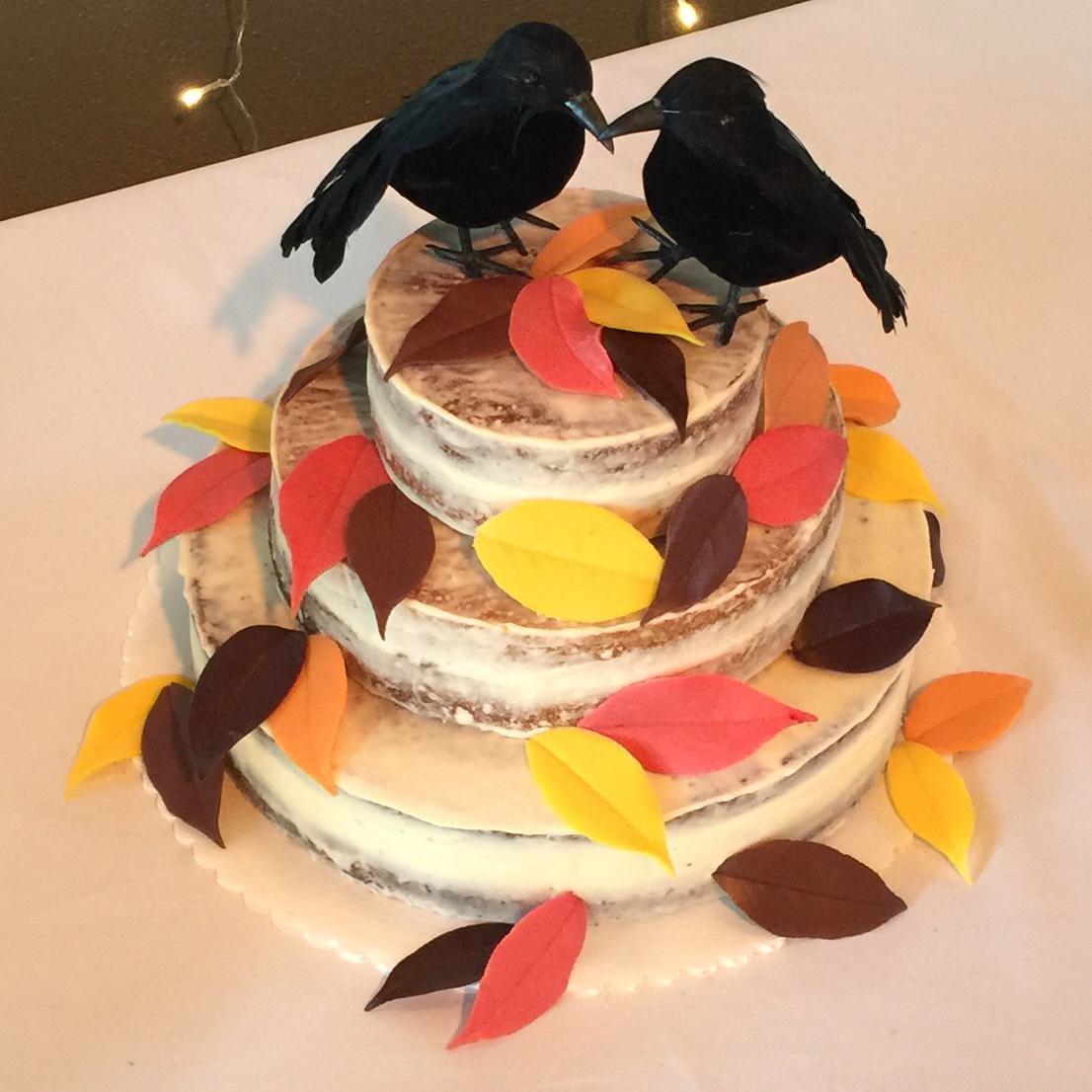 Wedding Cake Assembled