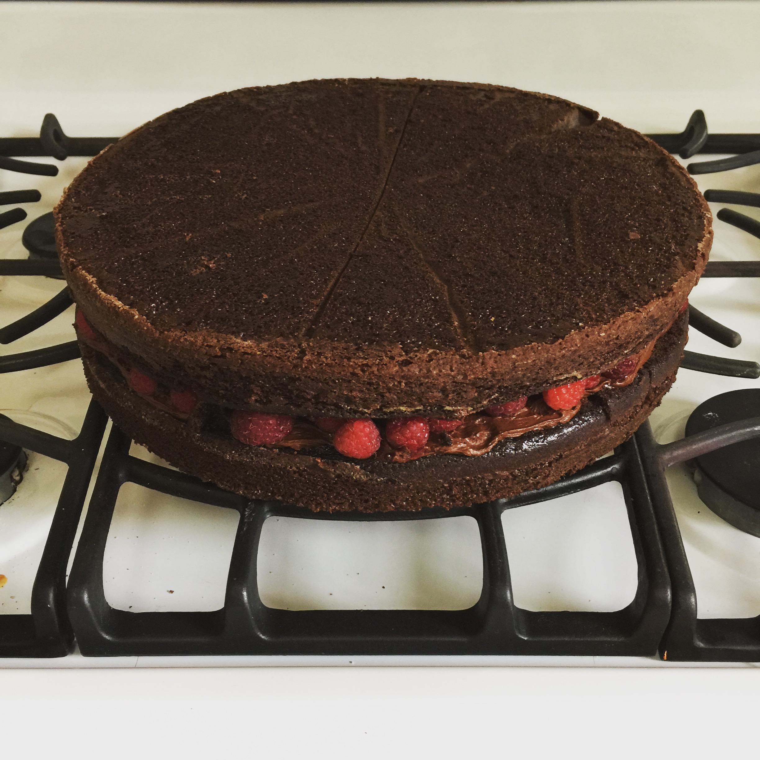 Wedding Cake Chocolate Tier