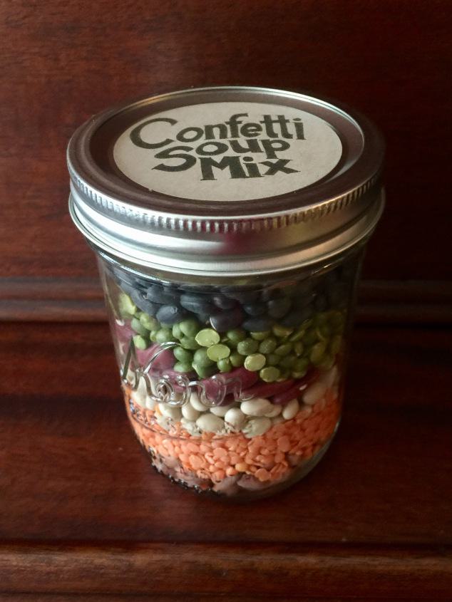 Confetti Soup Jar Mix Gift