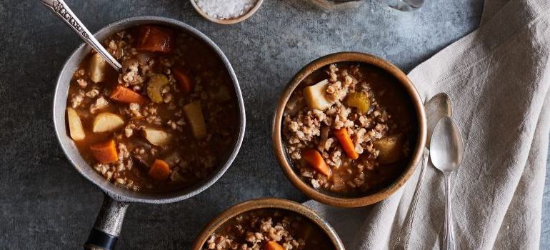 Winter Barley Soup
