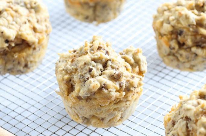 Gluten Free Chorizo Egg Sausage BFast Biscuits