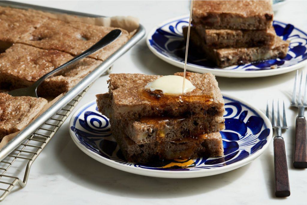 Sheet Pan Banana Pancakes