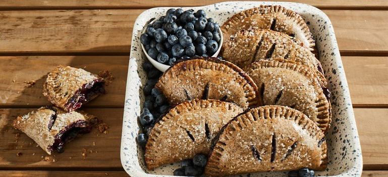 Blueberry Peach Buckwheat Hand Pies