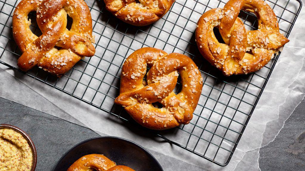 Bavarian Spelt Soft Pretzels