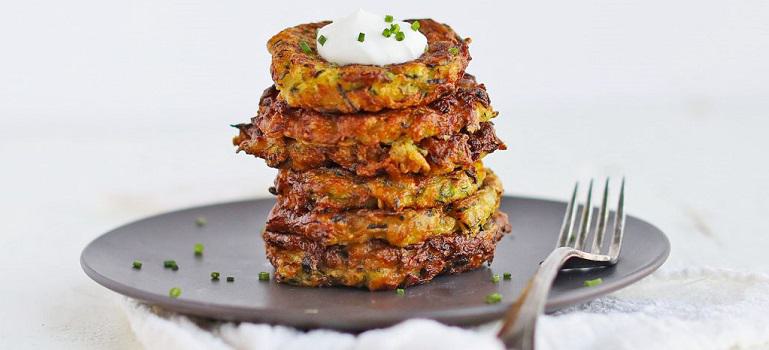 5 ingredient zucchinni fritters