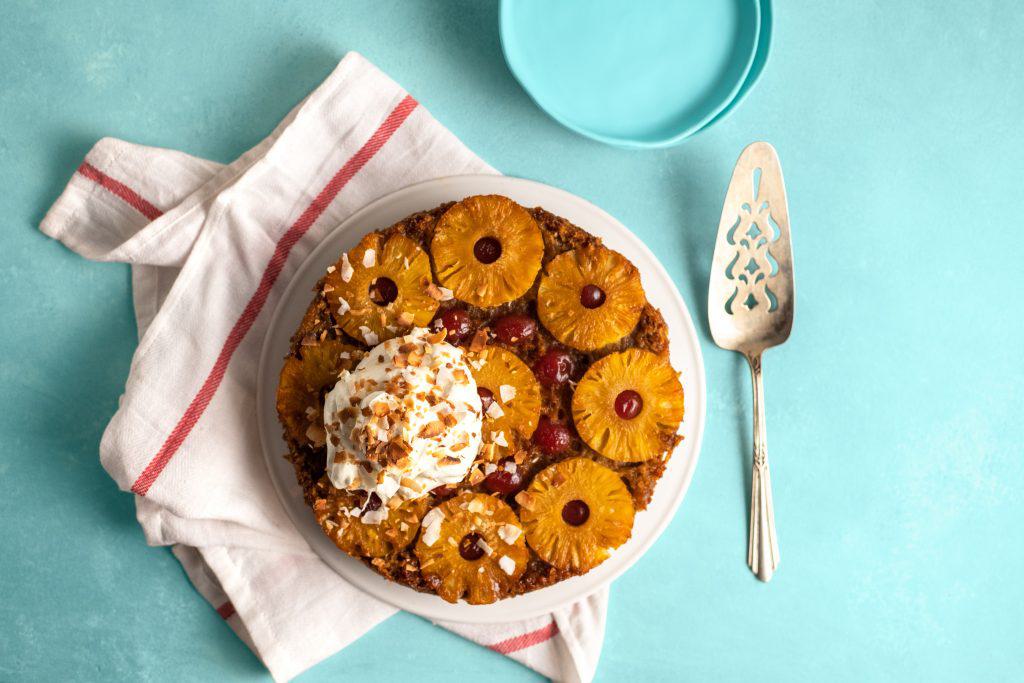 Paleo Pineapple Upside Down Cake
