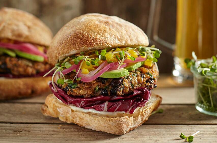 Farro Burgers