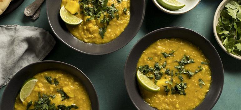 Curried Lentil & Sweet Potato Stew