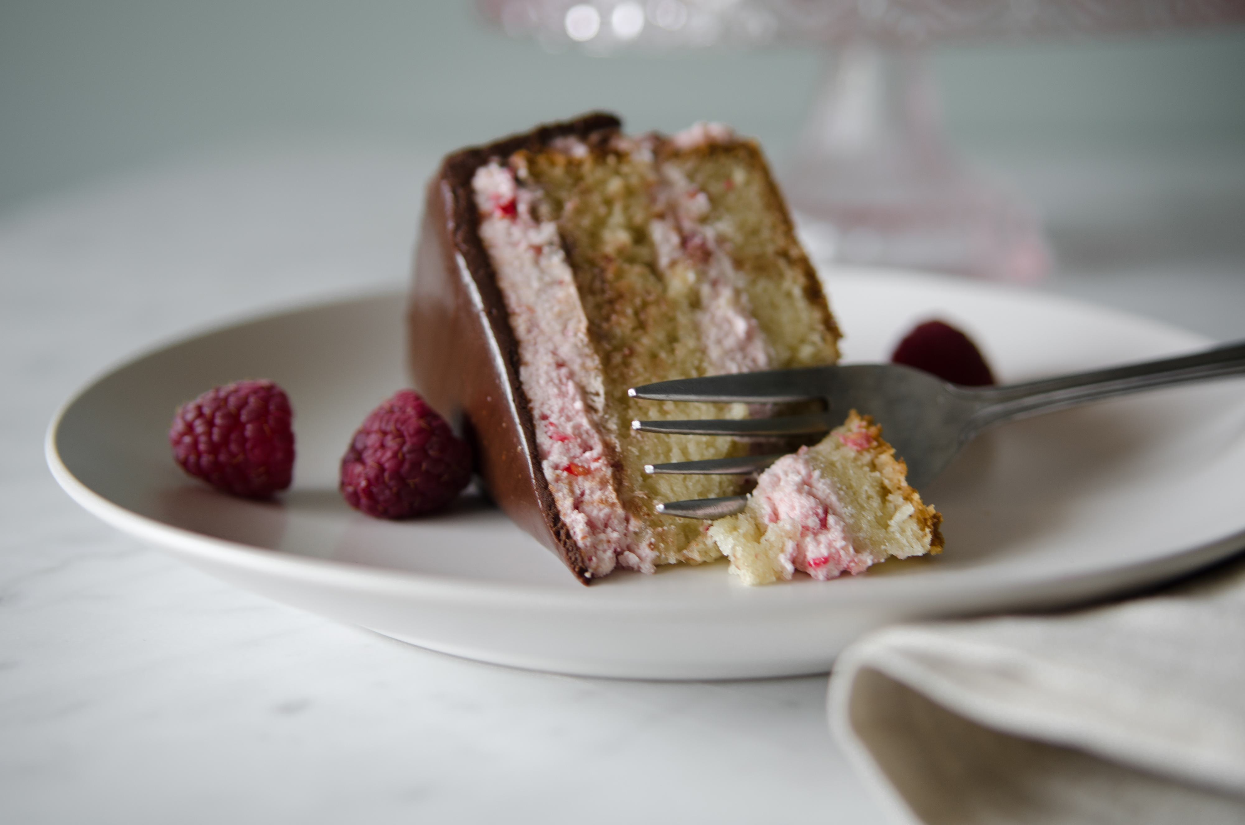 Chocolate Raspberry Cake