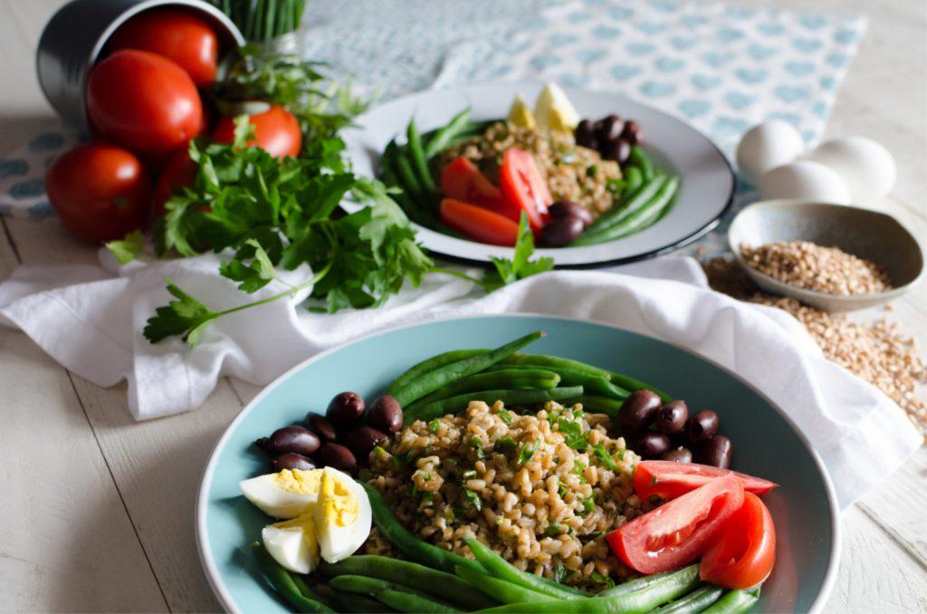 Farro Nicoise Salad