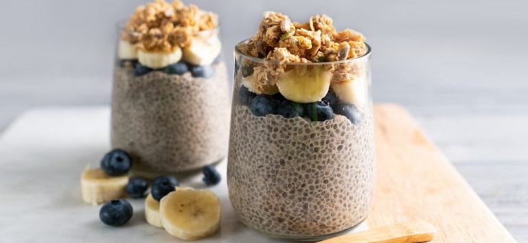 Banana Pie Chia Pudding