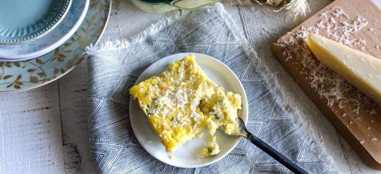 Cheesy Polenta Casserole