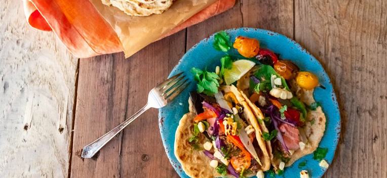 Garbanzo Bean Flour Tortillas