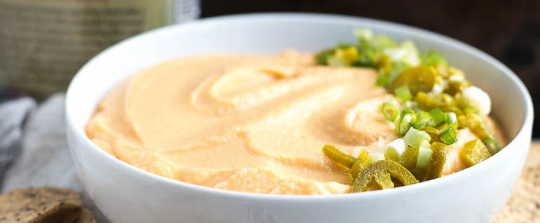 Vegan Cheesy Cauliflower Dip