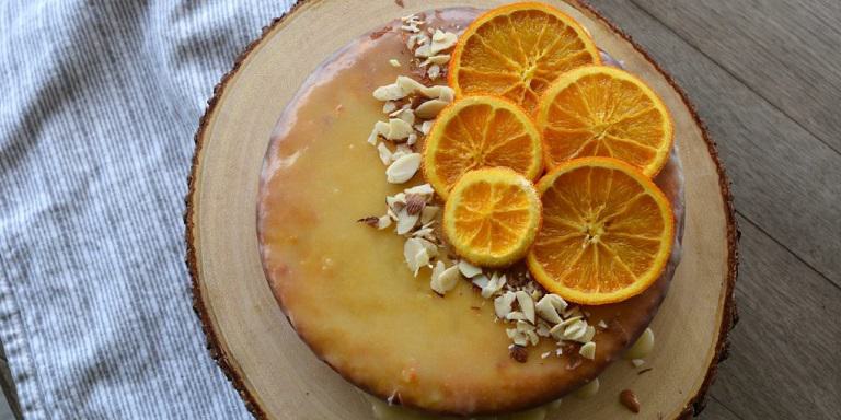 Orange Almond Flour Cake