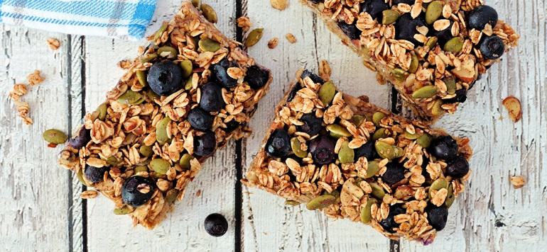 Pumpkin oatmeal bars