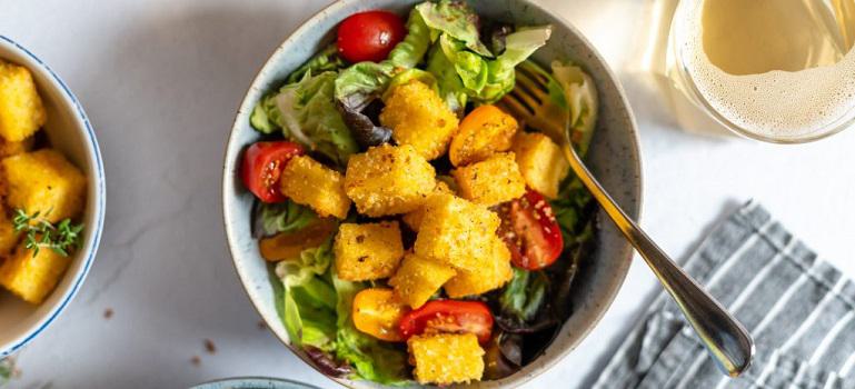Polenta Croutons