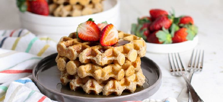 Gluten Free & Vegan Yeast Waffles