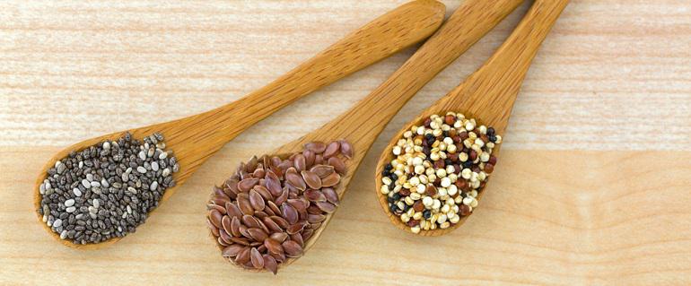Flaxseed vs. Quinoa