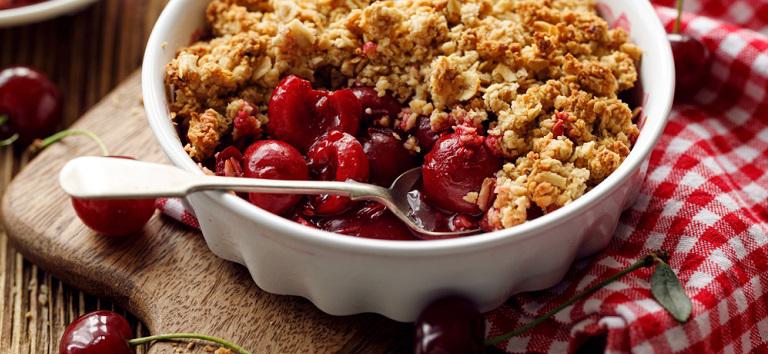 cherry almond granola