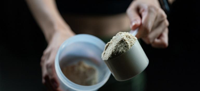 whey protein powder