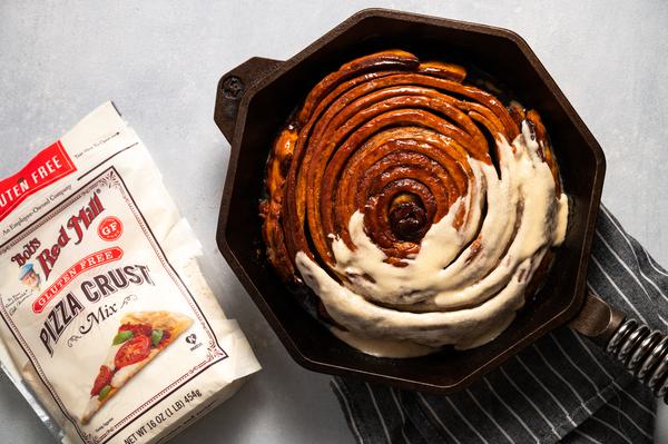 Gluten Free Skillet Cinnamon Roll