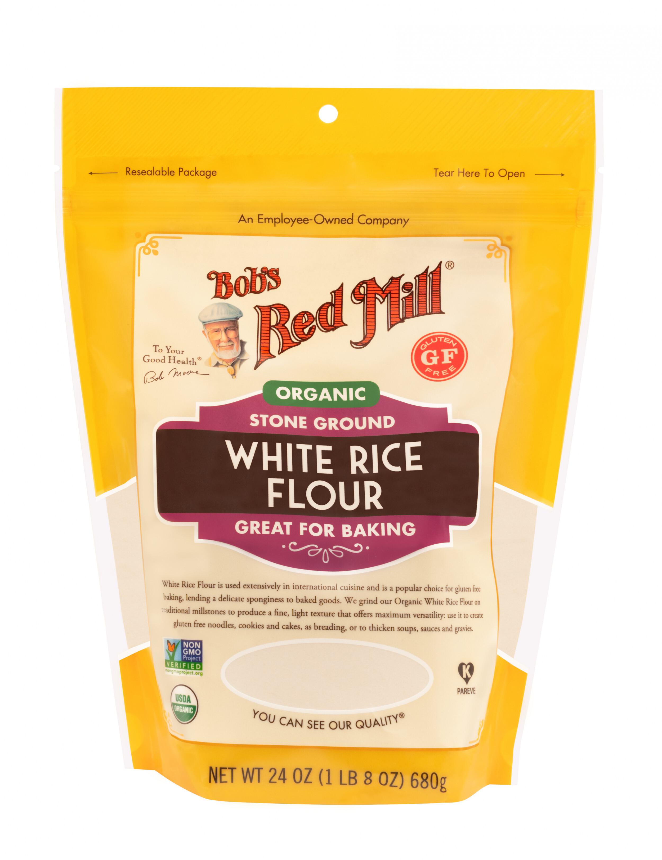 Organic White Rice Flour | Bob's Red Mill Natural Foods Organic White Rice Flour | Bob's Red Mill Natural Foods