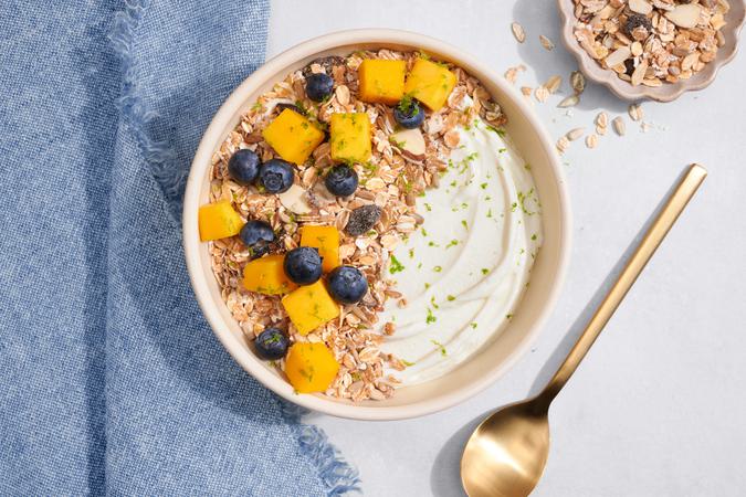 Mango Lime Muesli Bowl