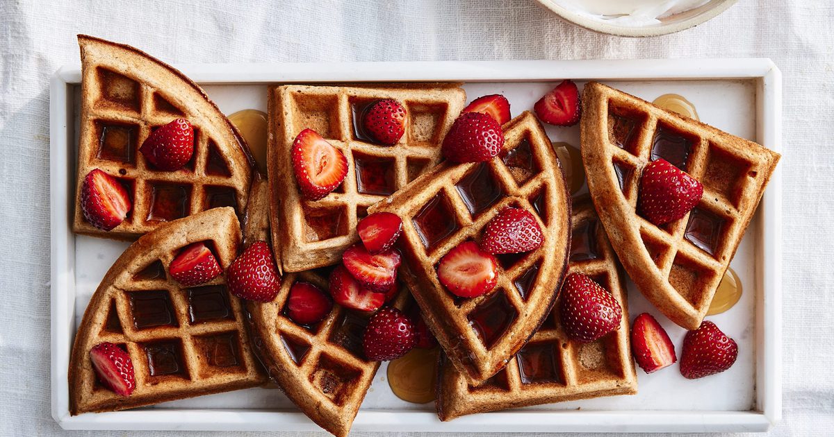 Easy Overnight Belgian Waffles